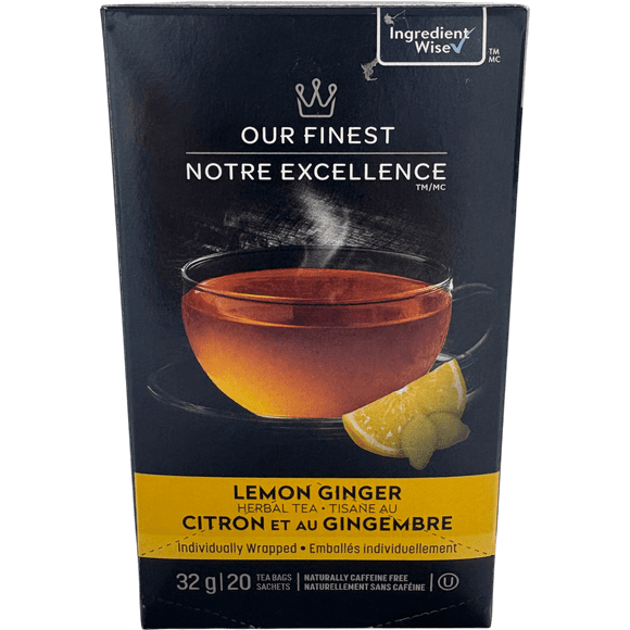Our Finest Lemon Ginger Herbal Tea