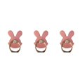 thumbnail image 1 of braveheart Cute Rabbit Aluminum Alloy Phone Stand Tablets Hand Grip Kickstand Mount Holder Rose gold 3Set, 1 of 6