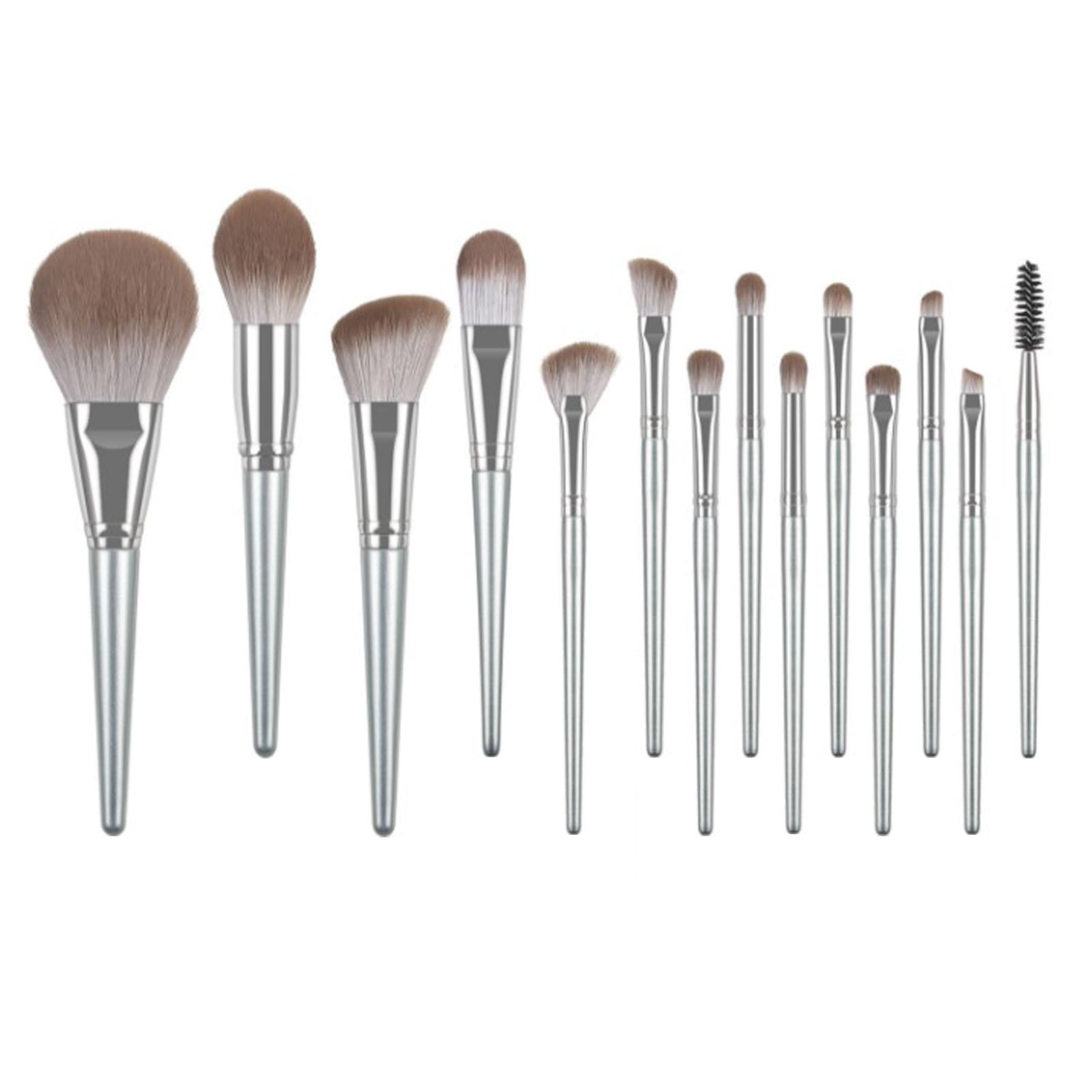 Travel Makeup Brushes,14pcs Makeup Brushes Set Makeup Brushes Set Make Up Brushes Multi-Functional