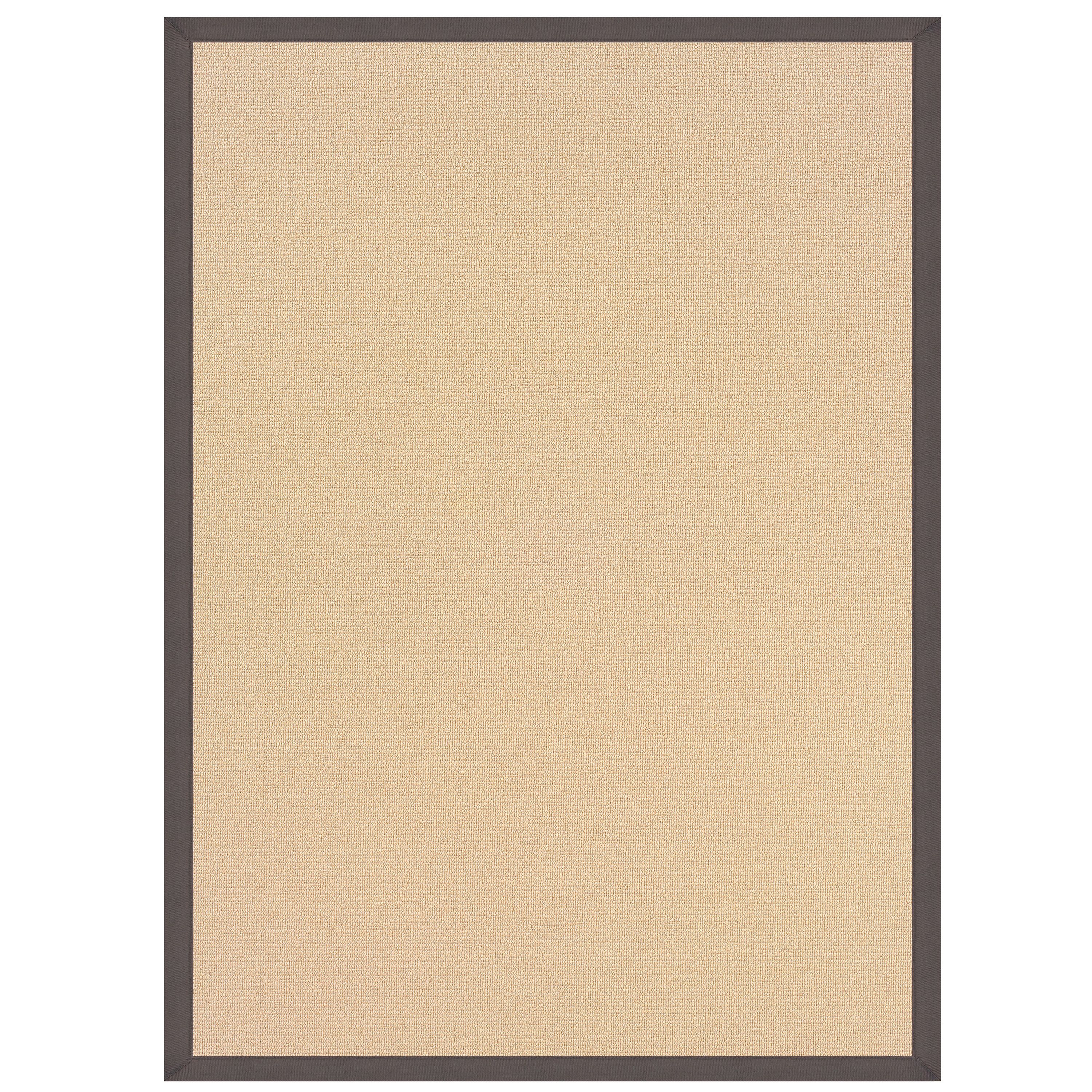 Tapis Athena naturel et ardoise 8 pi 9 po x 12