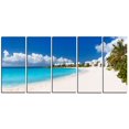thumbnail image 1 of Design Art Caribbean Beach Panorama Canvas Print, 1 of 3