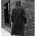 thumbnail image 2 of Imperméable Réutilisable Femmes Hommes Poncho Séchage Rapide Adulte Randonnée Vêtement de Pluie Capuche Imperméable Vêtement de Pluie L, 2 of 9