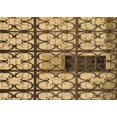 thumbnail image 1 of Ahgly Company Machine Washable Indoor Rectangle Transitional Orange Area Rugs, 4' x 6', 1 of 7