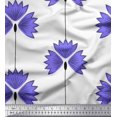 thumbnail image 1 of Soimoi Rayon Fabric Artistic Floral Print Sewing Fabric Yard 56 Inch Wide, 1 of 3