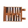 thumbnail image 1 of Backgammon Board Game Kit Travel Portable Roll Up Backgammon Board Game Set AU, 1 of 4