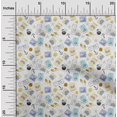 thumbnail image 2 of oneOone Polyester Spandex Yellow Fabric Travel Sewing Craft Projects Fabric Prints By Yard 56 Inch Wide, 2 of 4