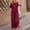Wine, variant on Amzcrzy Two Piece Sets for Women Fashion Women Summer Solid Round-Neck Casual Short Sleeve Top+ Pant Set 2 Piece Sets for Women Womens Summer Clothes Matching Sets Women Clothing Women's Clothing