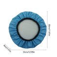 thumbnail image 4 of Sentmoon Barstools Stool Covers Round Waterproof Leather Round Bar Stool Covers Oppose Slip Round Bar Stool Seat Cover With Elastic Bands Sturdy Round Chair Stools, 4 of 7