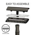thumbnail image 3 of Safety Razor | Perfect for Everyday Use | Barbershop Quality Close Smooth Shave | Luxury Razor for Men,Matt black, 3 of 6