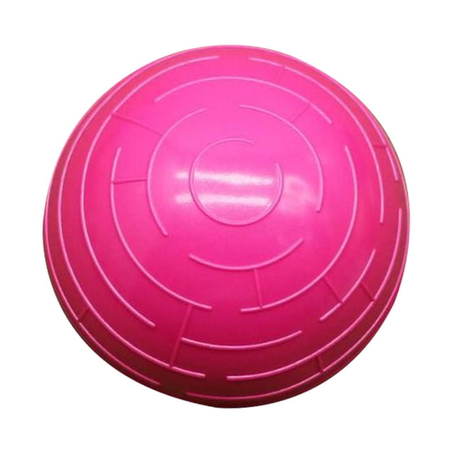 Balance Stepping Stone Semicircle Steps Durable Indoor and Outdoor Game Non-Slip Pink