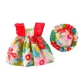 thumbnail image 1 of Robe Bébé Sans Manches, Robes Tutu, Robes d'Été pour Filles avec Chapeaux, 2 Pcs, Robe de Plage pour Tout-Petit 2-3 Ans, 1 of 9