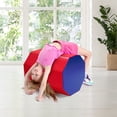 thumbnail image 2 of Costway 25''x30'' Octagonal Tumbler Gymnastics Mat Kids Skill Shape Exercise Gym Home, 2 of 10