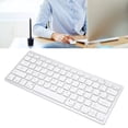 thumbnail image 1 of Cordless Keyboard Mini, Keys Ultra Thin Portable F30 Frontgrill 78 Computer Accessories Peripherals Strebe White Keyboards for  OS X IOS WindowsKorean, 1 of 8