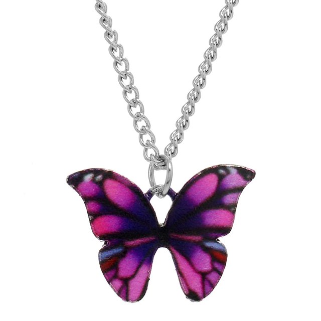 Collier Chaîne Papillon Mignon Bling Bijou Collier Pendentif Collier pour Femmes
