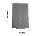 thumbnail image 3 of Kitchen Sink Drainage Pad | Silica Gel Non-Slip Water-Proof Countertop Protector Mat | Quick Drying Insulation | 15.35x9.84in | Gray | Versatile Use | Foldable | 1pc, 3 of 8