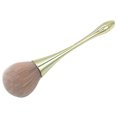 thumbnail image 1 of Electroplating Handle Cosmetic Foundation Blusher Face Blush Powder Brushes Blusher brush Portable Soft Fiber Brush Makeup Tools, 1 of 8