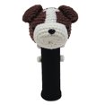 thumbnail image 2 of StitchHead Hand Stitched Yarn Animal Driver/Wood Head Cover - Jack Russell, 2 of 2