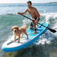 thumbnail image 1 of Naipo Inflatable Stand up Paddle Board SUP Non-Slip Deck with Adjustable Paddle Backpack Pump & Leash Stable Paddle Board for Adults Youth Yoga Fishing, 1 of 11