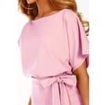 thumbnail image 3 of TIMIFIS Combinaison pour Femme Élégante Décontractée Sans Manches Plissée Taille Haute Longue Combinaison on, 3 of 6