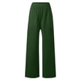 thumbnail image 5 of Womens Joggers Women's High Waist Casual Drawstring Pants Basic Solid Color Trousers for Daily Wear Comfortable Pants for Spring Fall Winter Season Size L, 5 of 5