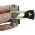 thumbnail image 4 of ORUYROP 90 Degree Locking Privacy Lock Sliding barn Door Latch Right Angle Door Clasp cam Lock (Bronze), 4 of 5