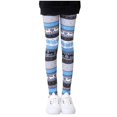 thumbnail image 3 of XZNGL Baby Girls Printed Milk Silk Pattern Leggings Comfortable Slim Cropped Trousers, 3 of 8