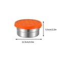 thumbnail image 2 of Aqestyerly Contenants à Collation en Acier Inoxydable avec Couvercle Étanche Boîte de Rangement Bento Réutilisable pour Aliments Boîte à Lunch Portable pour Enfants et Adultes HWRETIE, 2 of 2