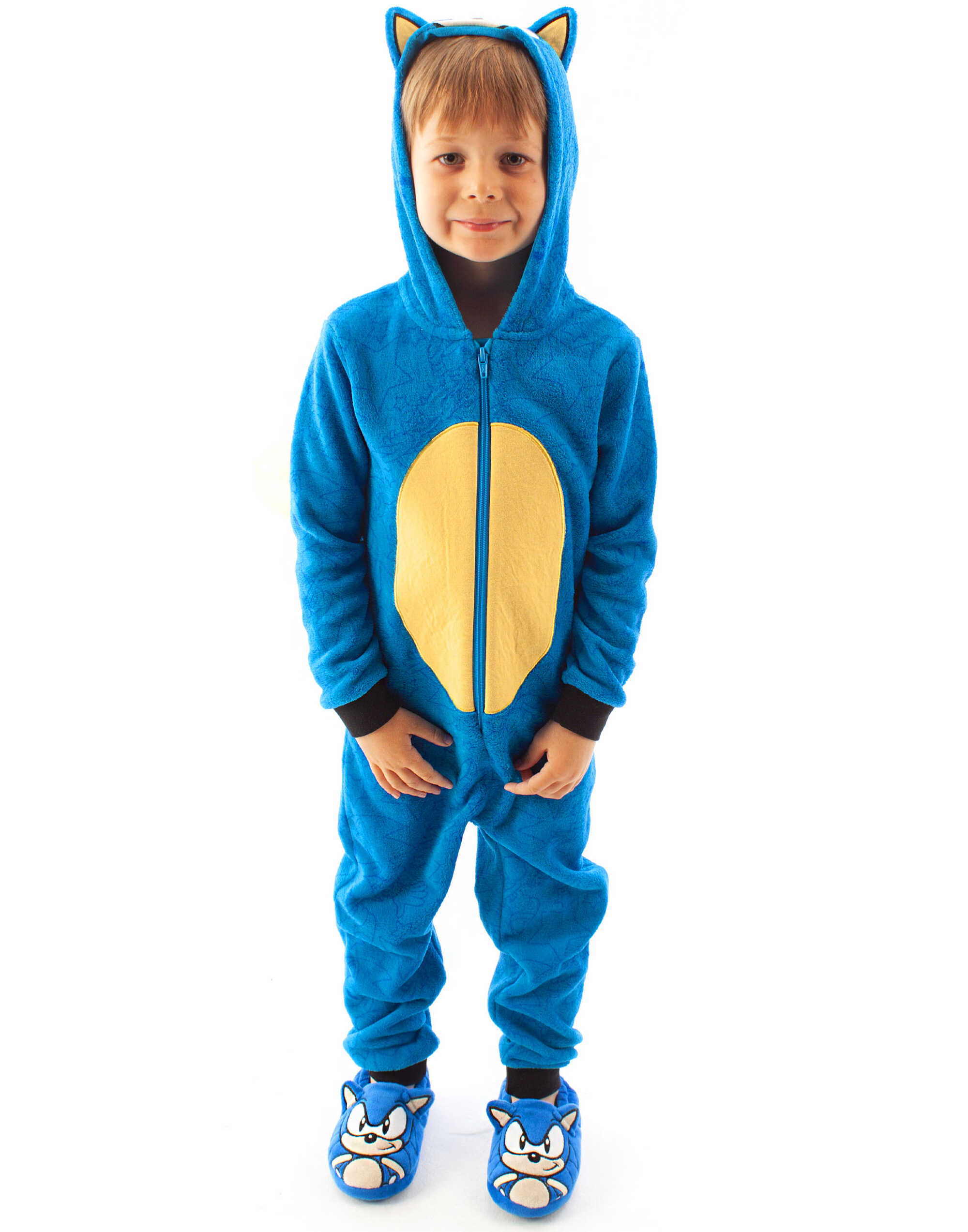 Sonic the Hedgehog Unisex Kids Blue Onesie