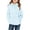 Light Blue, variant on Milgrthf Girls Fuzzy Fleece Pullover Sweatshirt Casual Sherpa Winter Basic Tops Warm Outwear Coat with Pockets 4-12 Years Light Blue 120