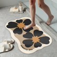 thumbnail image 1 of Diatomite Absorbent Floor Mat | Non Slip Bathroom Door Mat | Quick Dry Microfiber Rug for Shower, Vanity, & Pets | Multi-Use | 15.74x23.62in | Soft, Thick, Machine Washable | 1 Pack, 1 of 6