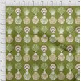 thumbnail image 4 of oneOone Cotton Flex Green2 Fabric Sea Shells Ocean Sewing Craft Projects Fabric Prints By Yard 40 Inch Wide, 4 of 4
