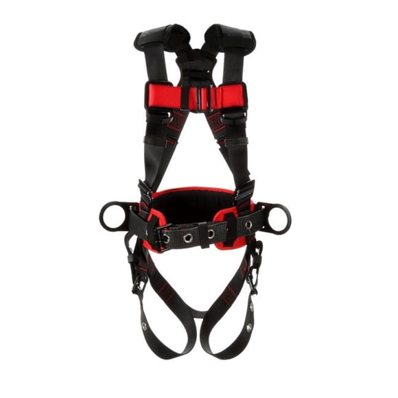 DBI Sala 098-1161309 Protecta Construction Style Positioning Harness 1161309, Black - Small