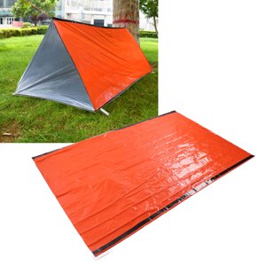 Family Camping Tent, Multifunction Camping Tent Orange  For Hiking