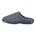 thumbnail image 3 of Isotoner® Men's Multi Tweed Hoodback Slippers, 3 of 5