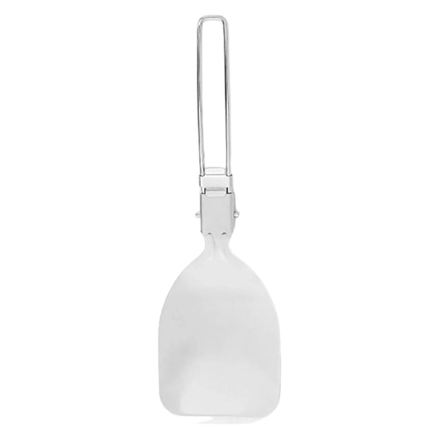 Portable Folding Spatula Stainless Steel Cookware Utensil For Outdoor Camping Picnic Barbecue