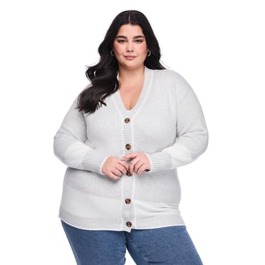 Lane Bryant Women's Plus Colour Block Cardigan