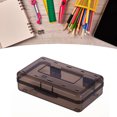 thumbnail image 4 of Kids Pencil Box, Professional Art Student Plastic Pencil Box Case, School Classroom Portable Clear Pencil Case, Painting Tool Storage Container for Pencils, Markers, Sticky Notes, 4 of 8