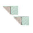 thumbnail image 1 of Oleegame 2PC Ten Dollar Items 5PCS Rag Dish Cloth Water Absorption Thickening Pot Washing Towel Table Home Kitchen Dishcloth, 1 of 9