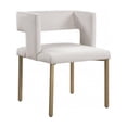 thumbnail image 3 of Chaise de salle à manger Alice, ensemble de 2, Beige, 3 of 6