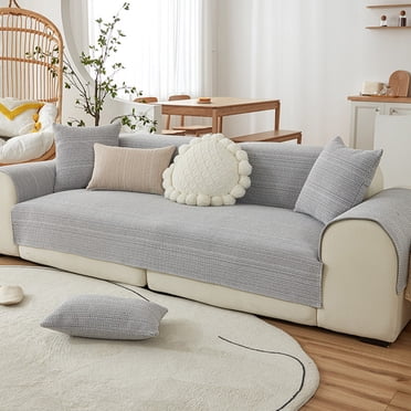 Linen Sofa Cushions For All Seasons Easy And Modern Non Slip And Dirt Proof Cotton And Linen Woven Sofa Cover