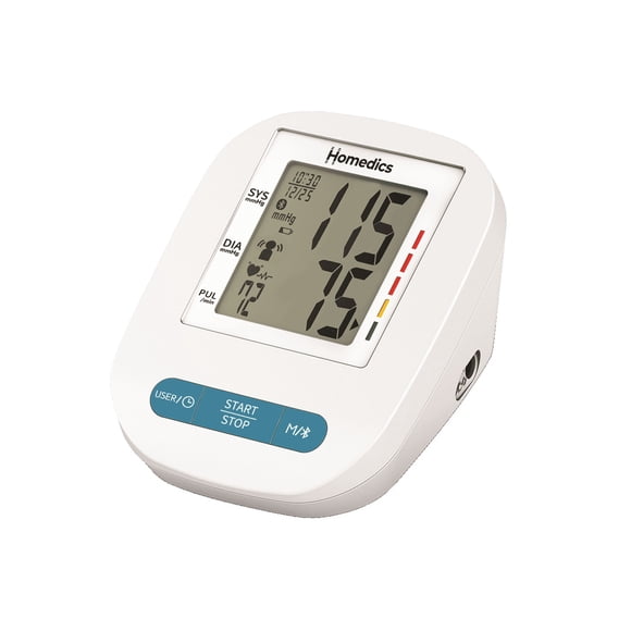 Homedics Upper Arm Bluetooth Blood Pressure Monitor with Voice Guidance