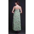 thumbnail image 4 of Bimba Robe Longue Maxi Bohème à Bretelles Sans Manches Imprimée Florale pour Femme - Moyen, 4 of 6