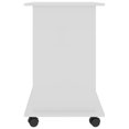 thumbnail image 3 of vidaXL Computer Desk High Gloss White 80x50x75 cm Engineered Wood, 3 of 4