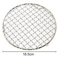 thumbnail image 1 of Round Cooling Baking Rack 201 Stainless Steel Wire Oven Grill Sheet, 1 of 12