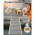 thumbnail image 3 of Wooden Folding Portable Pet Ramp, Adjustable Small Dog Ramp, Dog Step For Car,, 3 of 4