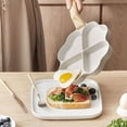 thumbnail image 4 of Rvkxad Heart-shaped Non-stick Frying Pan, Four-hole Hamburger Pancake Breakfast Pan, Skillet Griddle Cooking Pan, 4 of 5