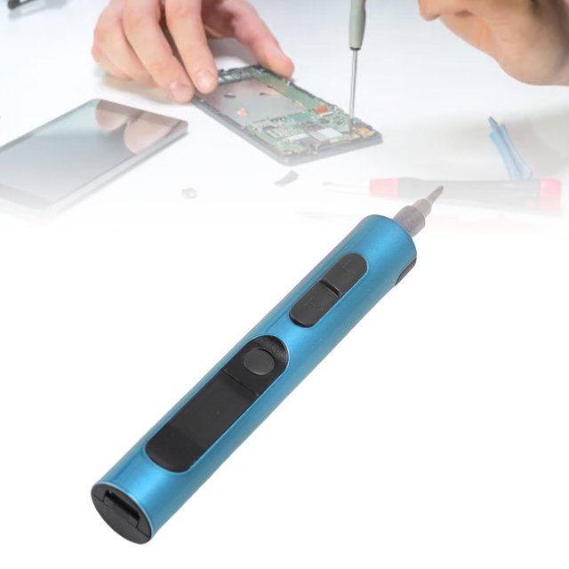 Electric Screwdriver Set, Aluminum Alloy 32 in 1 Bits Cordless Mini Driver with 280mAh Battery for RC Model Repairs & Home Maintenance