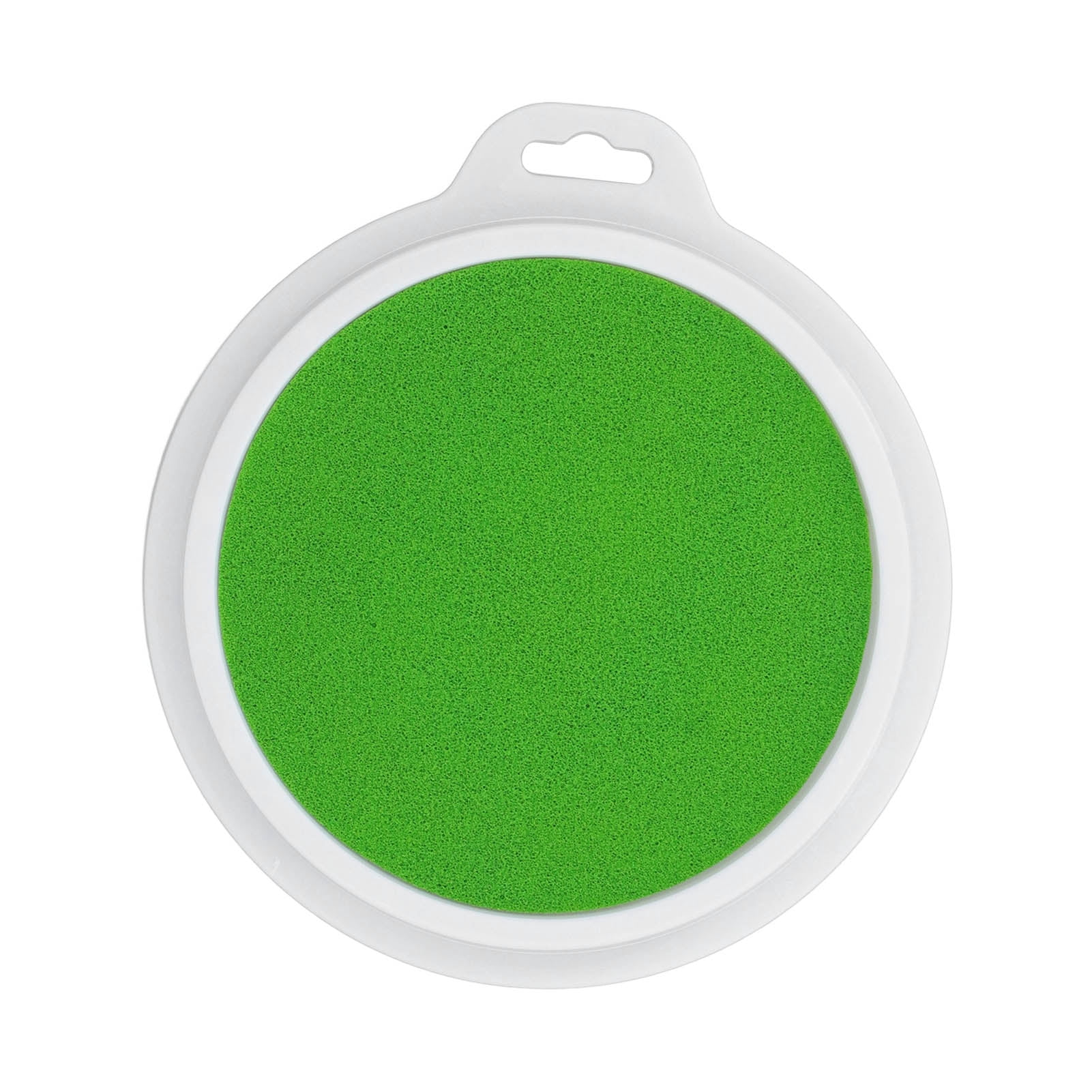 Round Ink Pad, Stimulate Imagination Water Based Paint Washable Ink Pad  For Fabric Green,Red,Orange,Black,Purple,Sky Blue