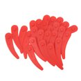 thumbnail image 2 of Lames de Tondeuse, Lames de Tondeuse Flexibles pour Jardin Rouge, 2 of 8
