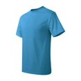 thumbnail image 1 of Hanes TAGLESS Men`s T-Shirt - Best-Seller, M, Light Blue, 1 of 1